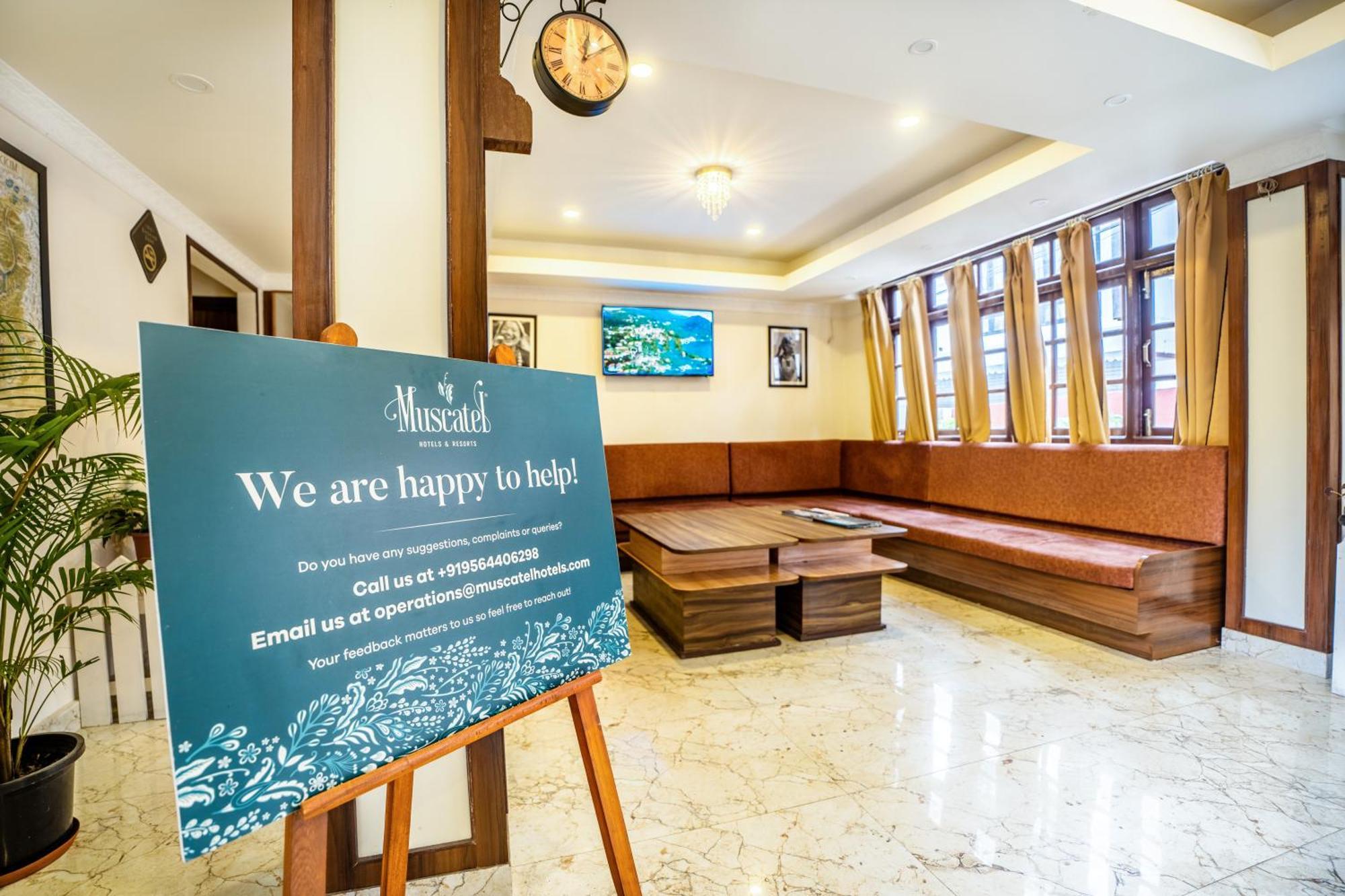 Muscatel Central Hotel - Dzeemkhang Gangtok Eksteriør bilde